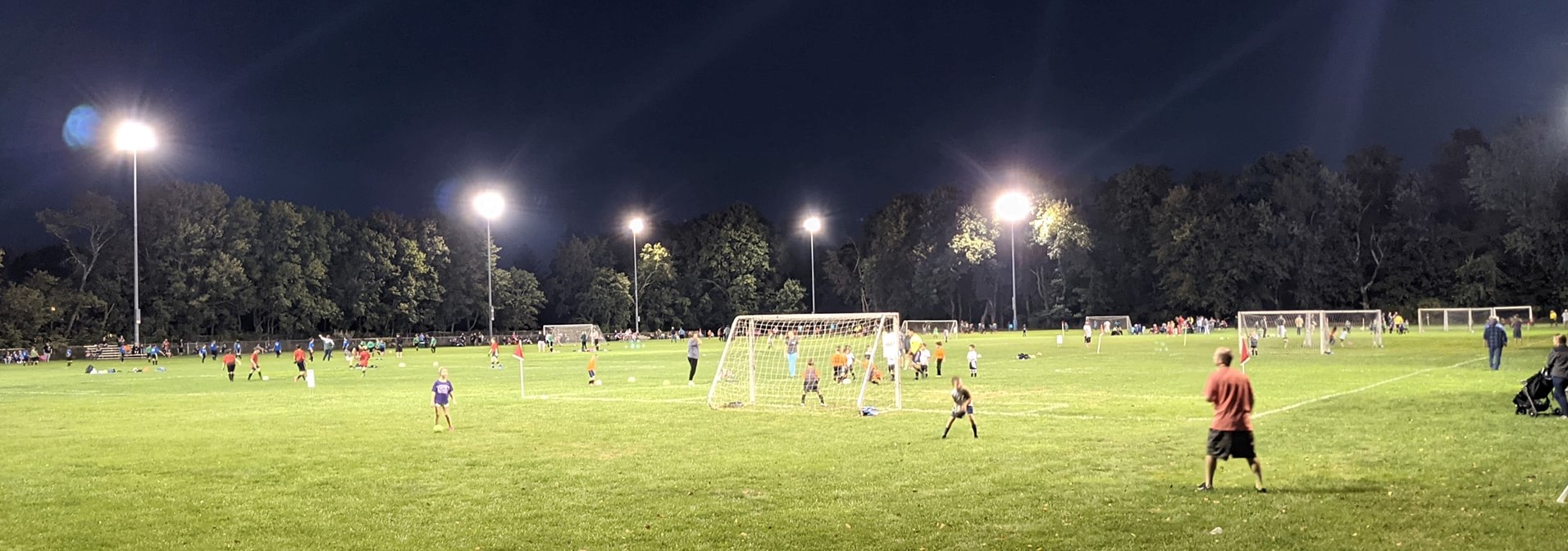 Soccer Under the Lights